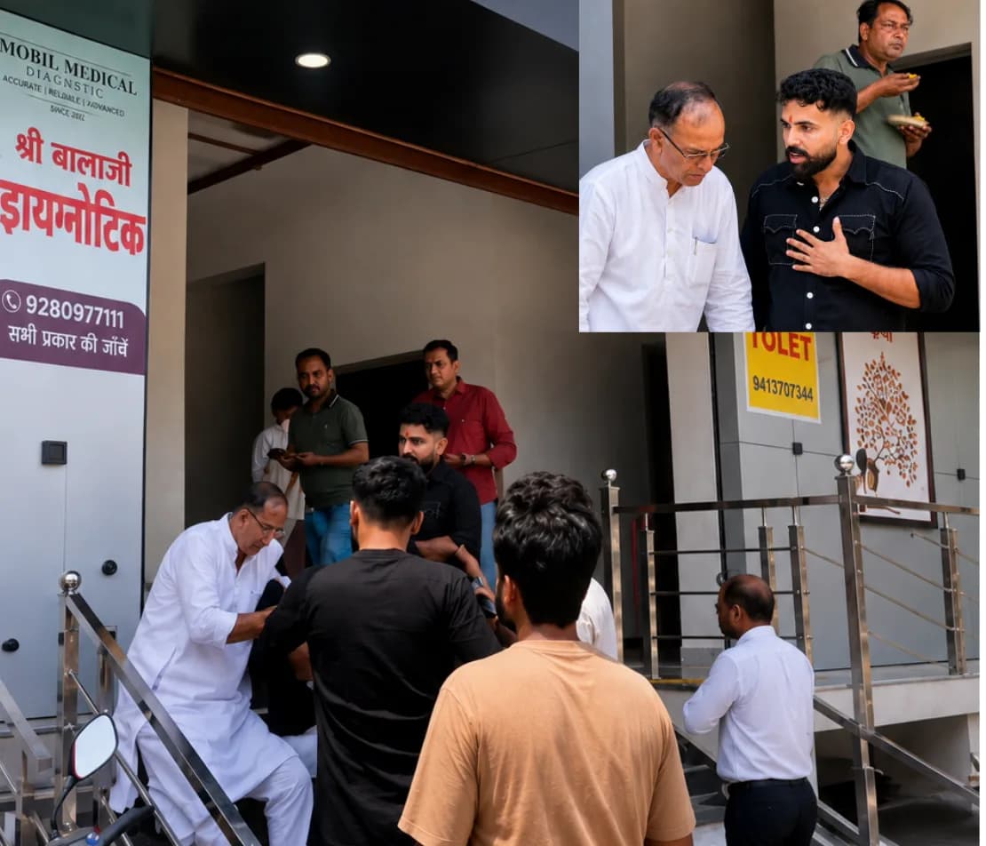 Bikaner News : Assault on Congress City President; Former CM Gehlot Demands Immediate Arrest by Police